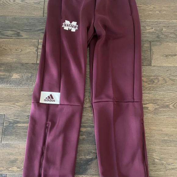 Adidas Mississippi State Bulldogs Game Mode Pants - Picture 1 of 5
